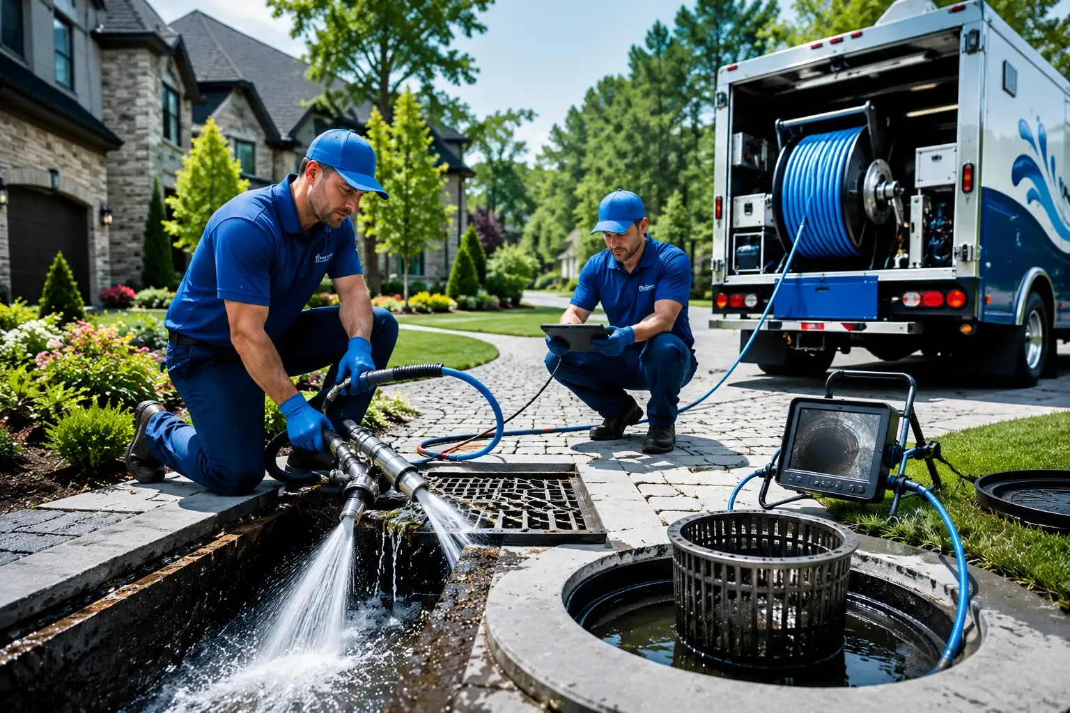 Local outdoor drain cleaning professionals in Goldsmith, TX