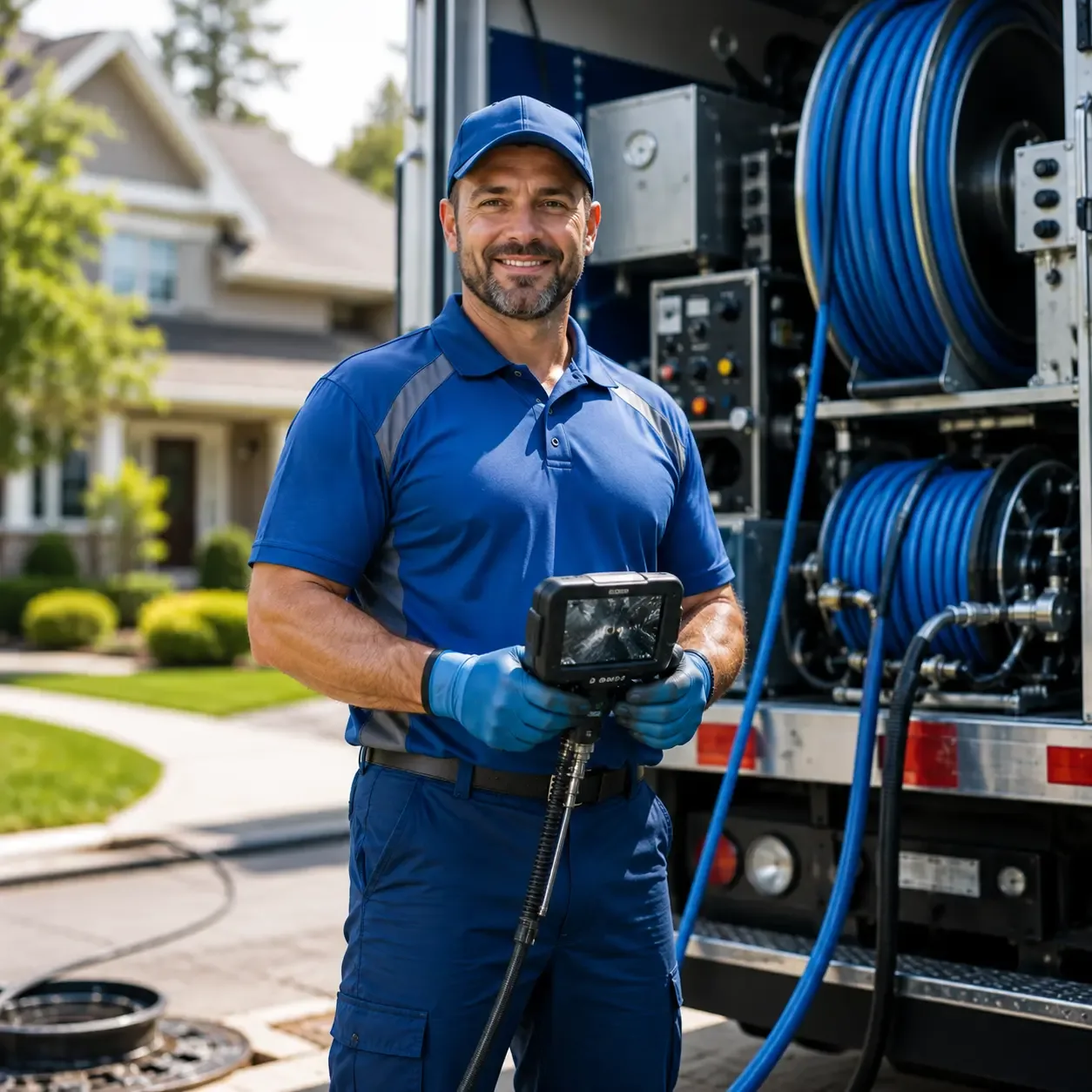 Local outdoor drain cleaning specialists in Goldsmith, TX